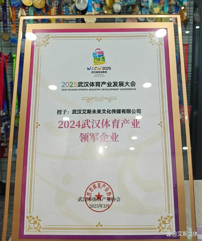 武汉体育产业领军企业艾斯文体：核心团队15年深耕背后的资质与荣誉